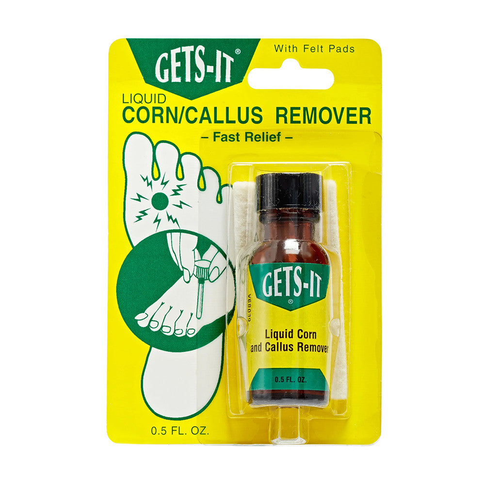 Gets It Liquid Corn And Callus Fast Relief Remover, 0.5 Oz
